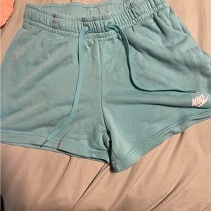 blue nike shorts